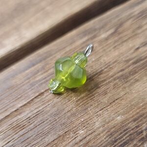 Peridot Facet‎ Beaded Pendant P311